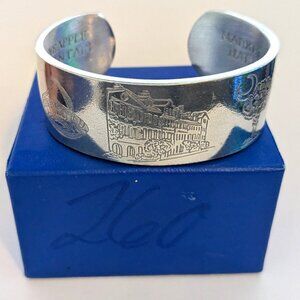 SALISBURY U.S.A. Fine Metal Artisans Pewter Etched Cuff Bracelet